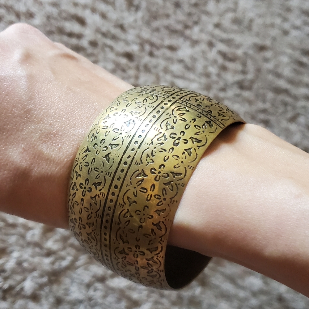 Metal brass women's bracelet